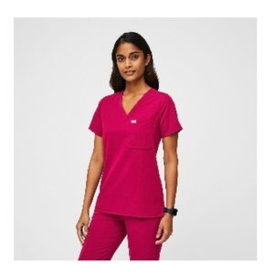 Ultra Rose Figs Scrubs (Size Smalls)